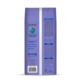 Tushy Wipes with rosemary and chamomile back