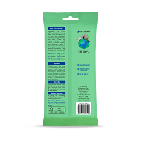 Ear Wipes Back with information